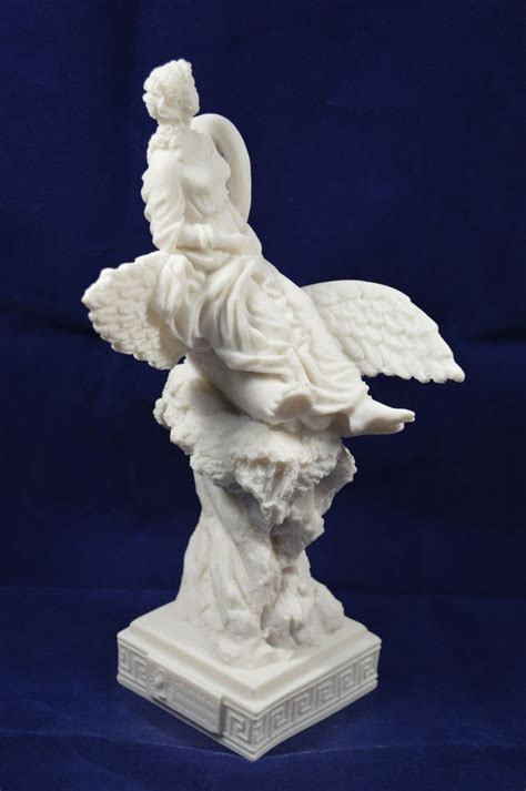 Aphrodite Sculpture On Swan Venus Goddess Of Love Statue Etsy