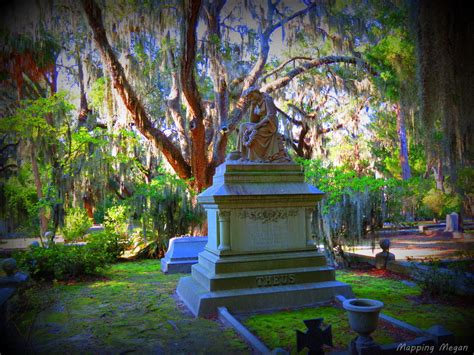 She stood for many years in bonaventure cemetery. Bonaventure Cemetery - Savannah - Mapping Megan