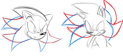 Lalas Blog How To Draw Sonic Sonic Fan Art Sonic And Shadow