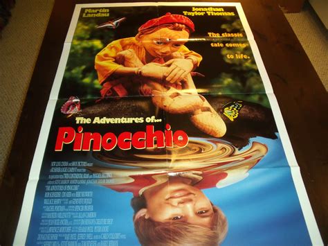Original Movie Poster The Adventures Of Pinocchio 1996 Ebay