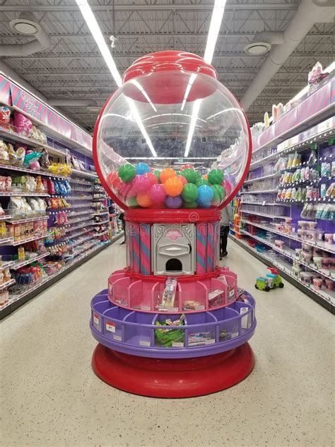 Party City Gum Ball Machine Editorial Photography Image Of