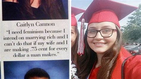 Gay Feminist Teen Blows The Internet Up With Her Yearbook Quote Cbc News