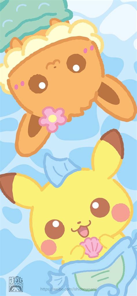 Hình Nền đáng Yêu Cute Kawaii Pokemon Wallpaper Phong Cách Nhật Bản
