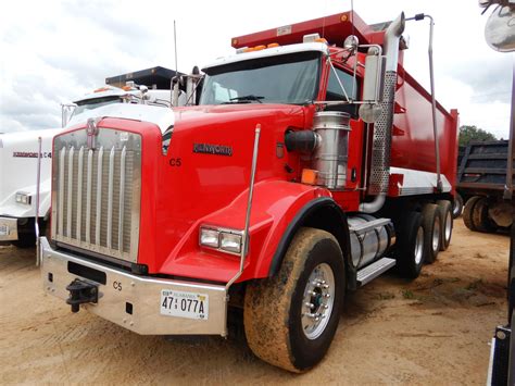2014 Kenworth T800 Dump Truck Jm Wood Auction Company Inc