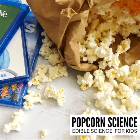 Popcorn Science Make Microwave Popcorn Science Experiments Easy