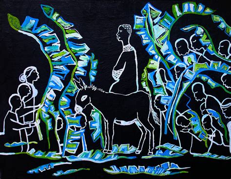 Palm Sunday Painting By Gloria Ssali Fine Art America