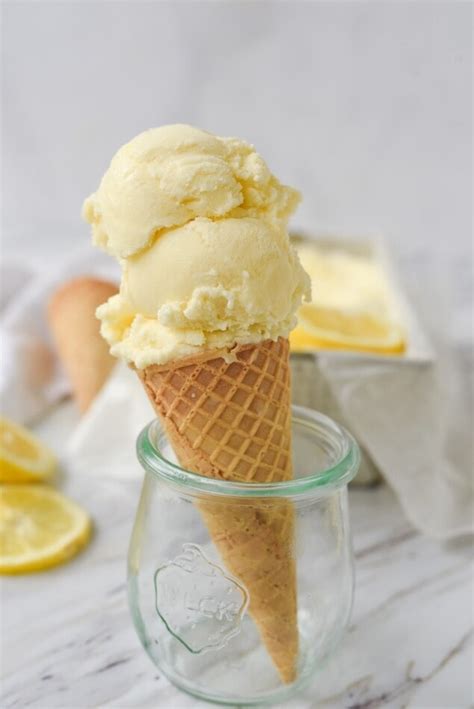 Homemade Lemon Ice Cream Recipe By Leigh Anne Wilkes