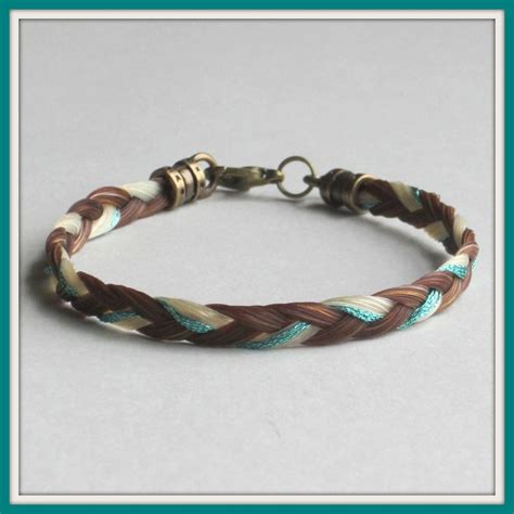 A collection of handmade braided horsehair jewellery and other gift items for the equestrian enthusiast. Bracelet with colored cord braided in | Horse hair jewelry ...