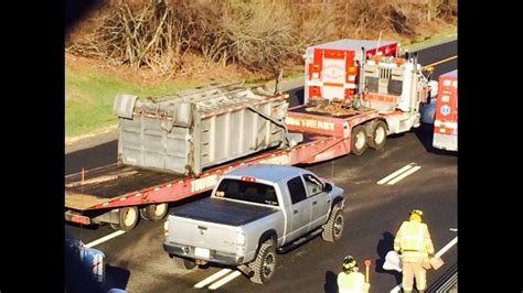 Rt 2 West Reopens In Marlborough After Dump Truck Crash