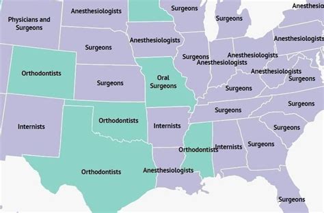 map shows highest and lowest paying jobs in every state paying jobs high and low map