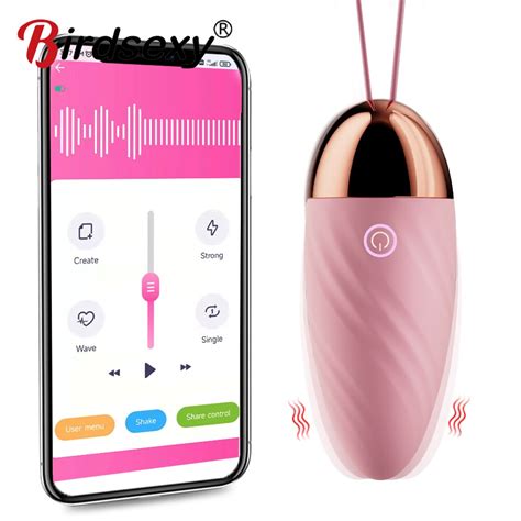 Vibradores Bluetooth Para Adultos Y Mujeres Huevo Inal Mbrico De Larga