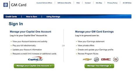 Rewards programs offer prime opportunities to reap extra benefits from your credit card purchases. GM Card Login: Capital One GMCard Online Payment At gmcard.com