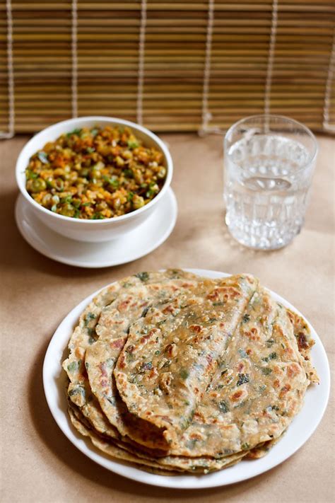 Methi Paratha Recipe How To Make Methi Paratha Fenugreek Paratha