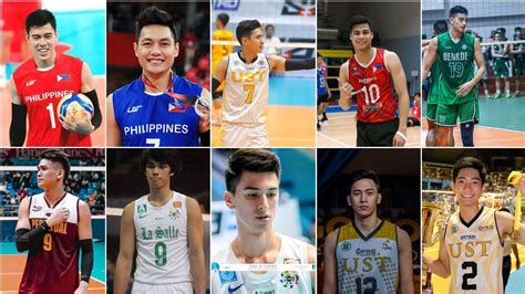 Top 12 Philippines Most Handsome And Hottest Volleyball Player Uaap Ncaa Spiker Turf