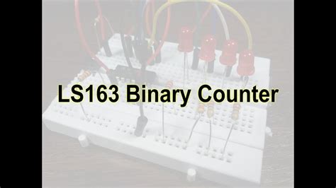 Ls163 Binary Counter Youtube