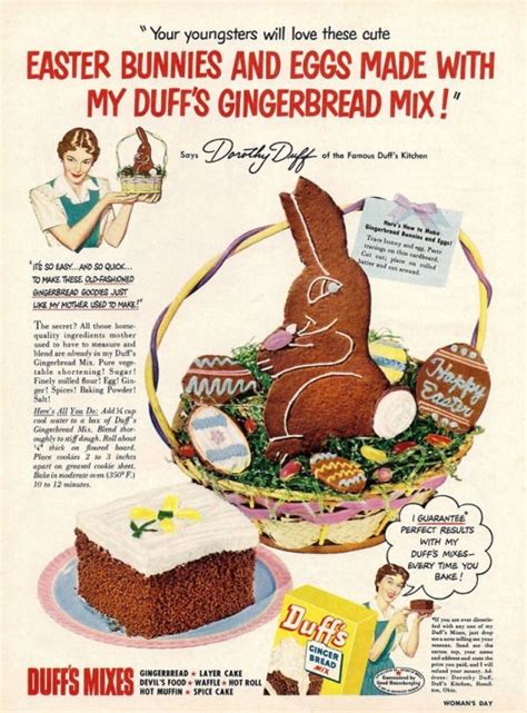 Vintage Easter Advertising The Food The Vintage Inn