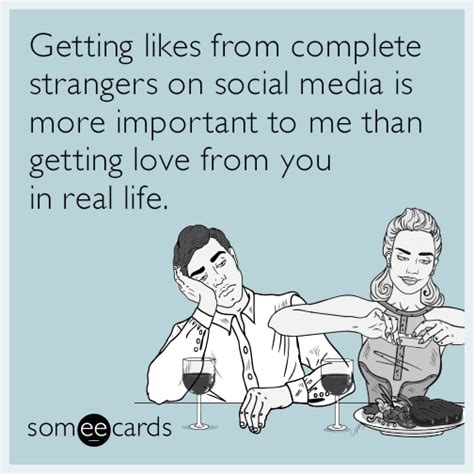 Getting Likes From Complete Strangers On Social Media Is More Important