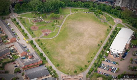 Bede Island Park Leicester From The Air Aerial Photographs Of Great