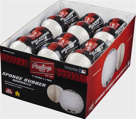 Rawlings 24 Pack Indooroutdoor Play Training Baseballs Rawlings