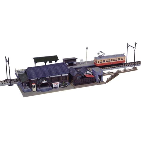 Tomytec Geocore Building Collection 073 3 Station Set 3 Diorama For