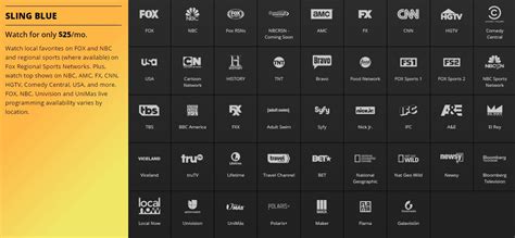 What Channels Are On Sling Tv Exstreamist