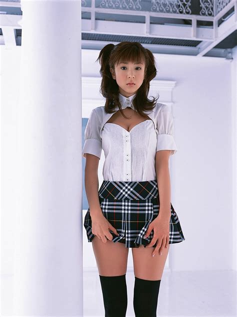 Bahamas Aki Hoshino Shchoolgirl Uniform