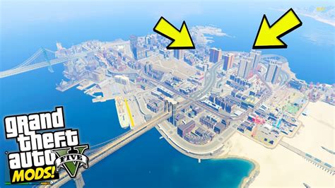 Pre Alpha Gta 5 Liberty City Map Gta 5 Mods Youtube