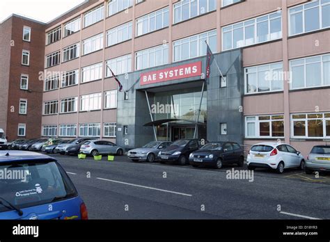 Entrance To Bae Systems Shipyard Offices On South Street Scotstoun