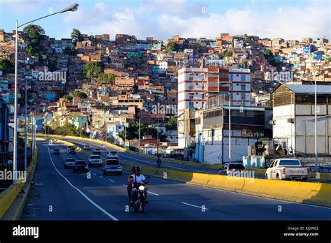 Venezuela Santiago De Leon De Caracas Guzm‡n Blanco Shanty Towns In
