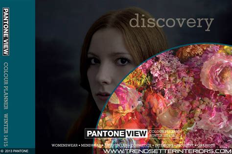 Trendsetter Interiors Pantoneview Color Planner Autumnwinter 20142015