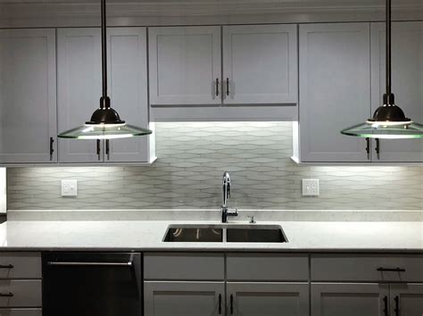 Beautiful Modern Glass Kitchen Backsplash From Tile Designs Of New