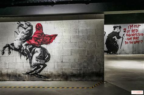 He is famous for his stenciled graffiti works, which appear in public spaces around the world. The Banksy exhibition reopens in Paris: late-night opening ...