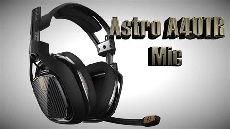 This headset is used for several platforms including pcs. The Astro A40 TR Microphone Is VERY GOOD!!! (Mic test/rant ...
