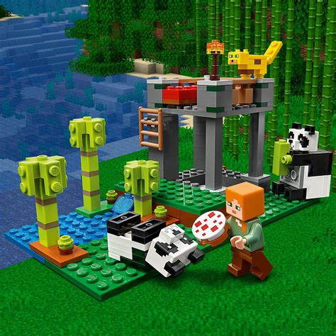 21158 Lego Minecraft The Panda Nursery Set 204 Pieces Age 7
