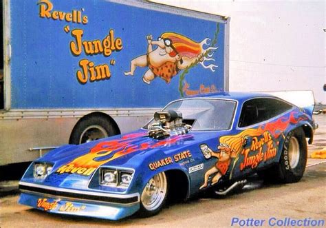 Jungle Jim 1977 Monza Funny Car Drag Racing Drag Racing Cars Old