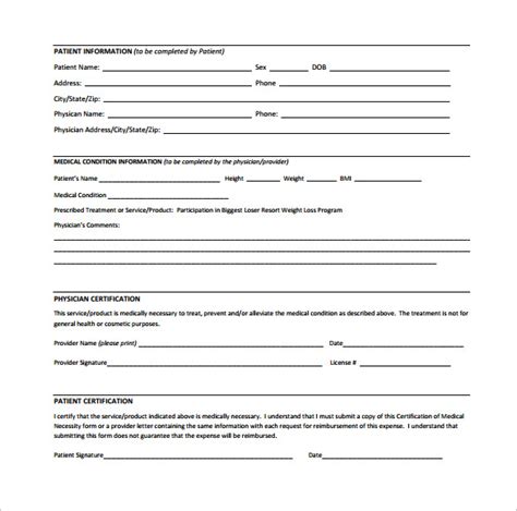 Letter Of Medical Necessity Template
