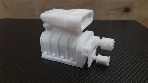 Supercharger Blower V8 Rc Car Model Engine 3d Printed 110 Scale 1680