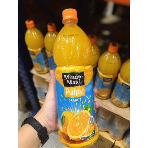 Minute Maid Pulpy Orange Juice Drink L Shopee Philippines