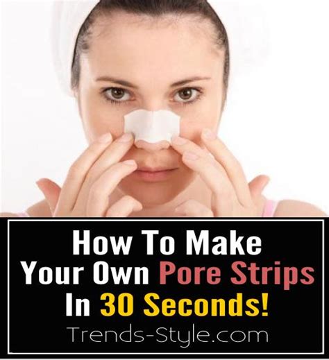 How To Make Your Own Pore Strips