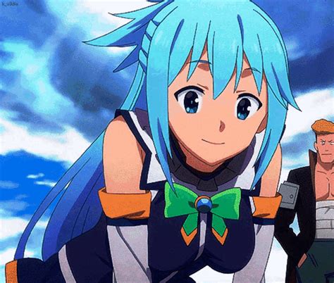 Aqua Konosuba  Aqua Konosuba Anime Descobreix I Comparteix 