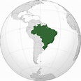Brazil Location Map - Geographic Media