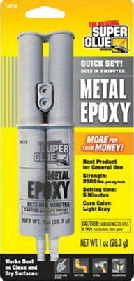 With so many different types of glue on the market—not to mention the virtually endless list of materials you may be wanting to adhere the metal to; Quick Dry Copper Aluminium Steel Iron Metal Epoxy Adhesive ...