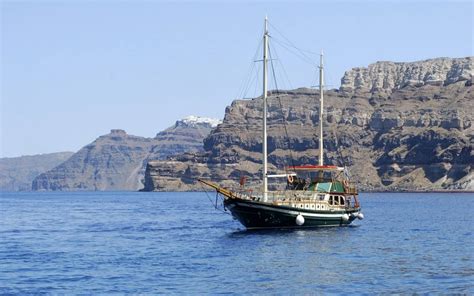 Caldera Cruise From Santorini Greece Tours Greece