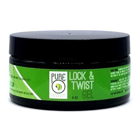 Pure O Natural Lock And Twist Gel 8 Oz