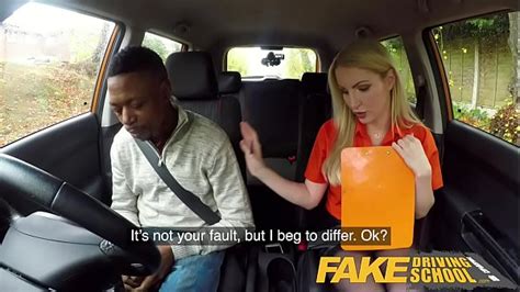 Fake Driving School Long Black Cock Pleases Busty Blonde Examiner Xxx Mobile Porno Videos
