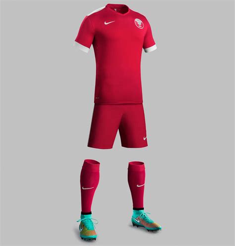 Nike Qatar 2014 2015 Kits Released Footy Headlines