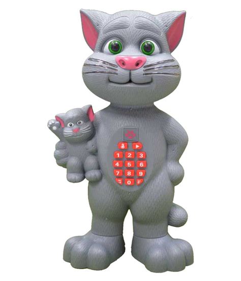 Talking Tom With Baby Cat And Led Light Educational Toy For Kids Buy