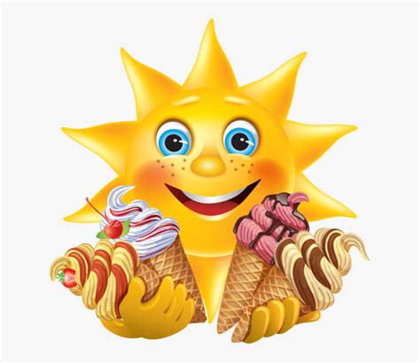 Check spelling or type a new query. Smiley Clipart Ice Cream - Glace Bilder Lustig , Free ...