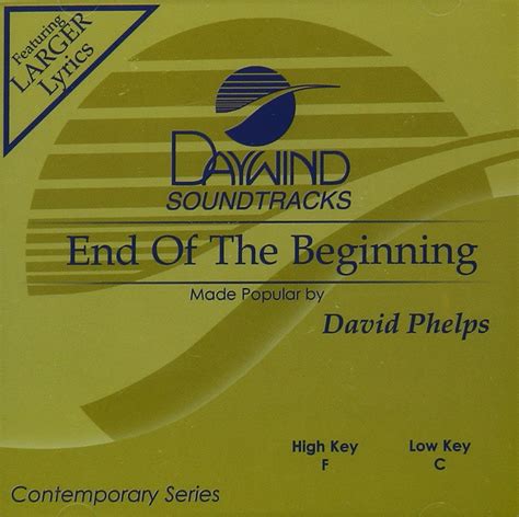 End Of The Beginning Accompanimentperformance Track Made Popular
