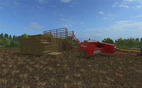 Welger Kleinballenpresse Und Krone Getreide Sammelwagen V For Fs Farming Simulator